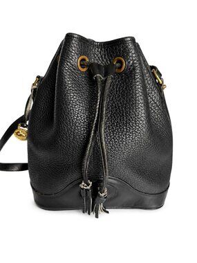 Vintage 1996 Dooney & Bourke Drawstring Bucket Bag Model P758